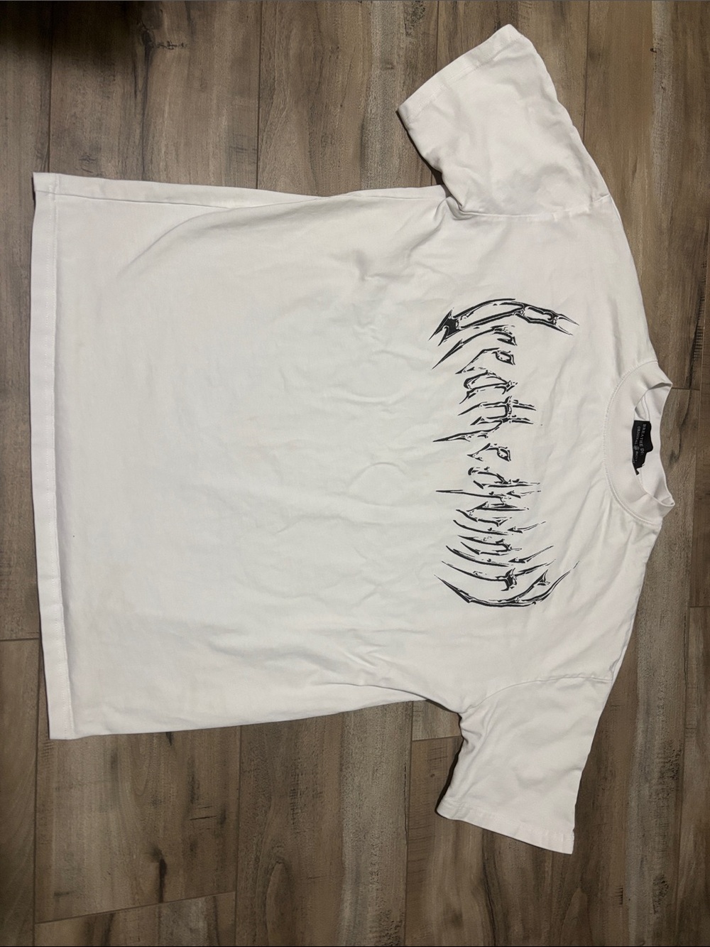 Breathedivinity White Graphic Men's T-Shirt
